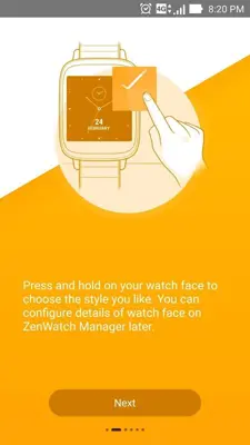 ZenWatch Manager android App screenshot 10